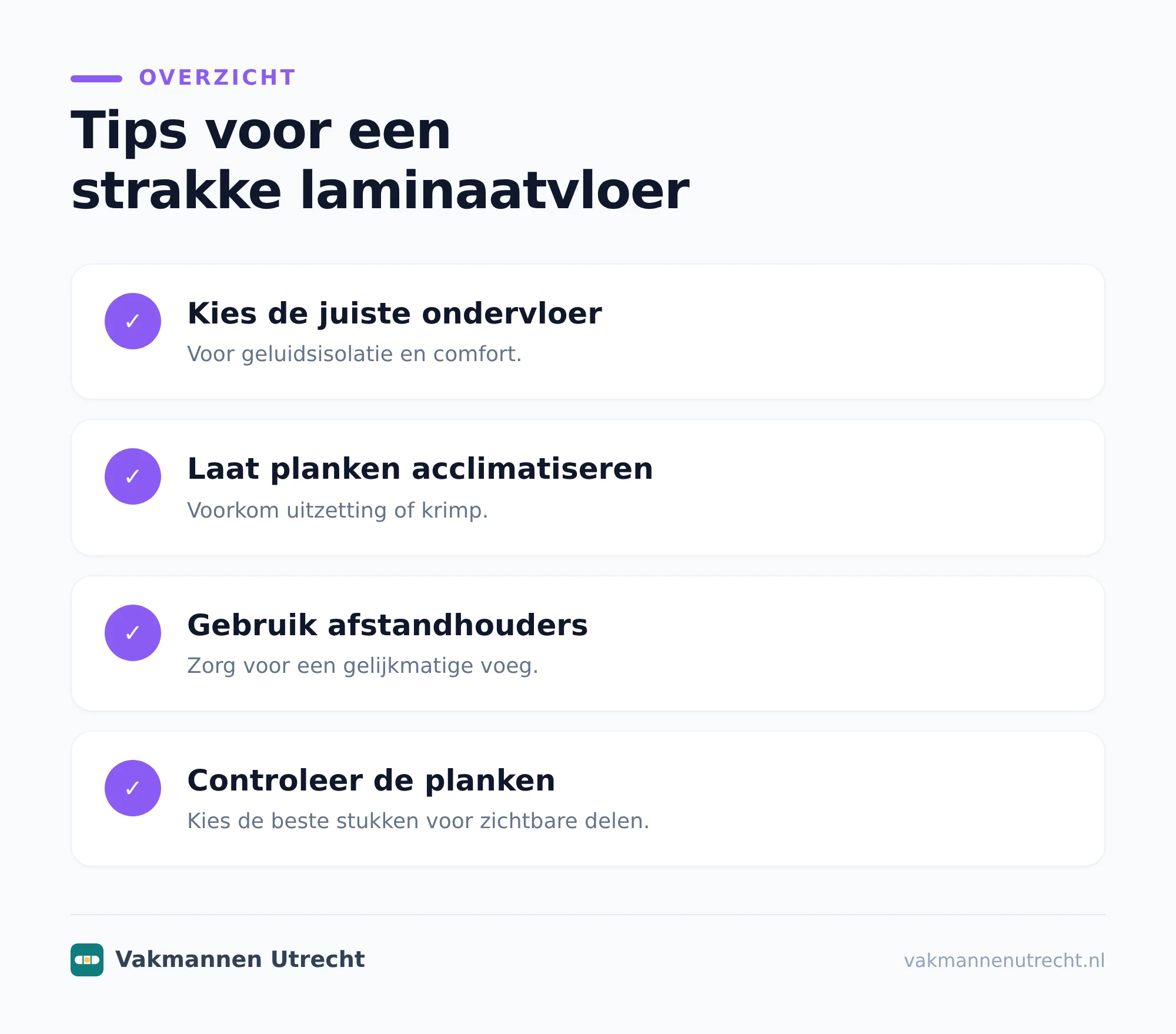 Wanneer kun je zelf laminaat zetten?